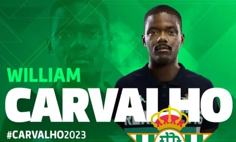 CHÍNH THỨC! William Carvalho có bến đỗ mới ở La Liga