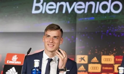 CHÍNH THỨC: Lunin rạng rỡ ra mắt Real Madrid
