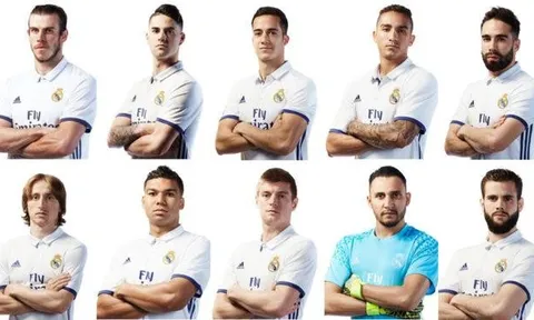 16 cầu thủ có khả năng lần đầu vô địch với Real Madrid