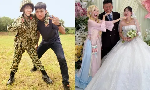 Cặp đôi "thuyền ma" Hậu Hoàng - Mũi trưởng Long hiện tại: Người tổ chức đám cưới hạnh phúc, người ngày càng xinh đẹp