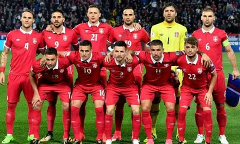 Bảng E, World Cup 2018: Serbia - Kỳ vọng lớn ở "thế hệ vàng"