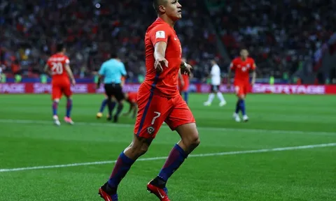 Sanchez nổ súng, Chile vẫn chia điểm đầy đáng tiếc trước Đức