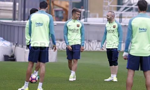 Barca nhận cú hích về mặt lực lượng