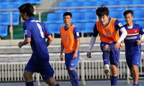 Thầy trò Hữu Thắng “dọn nhà” chuẩn bị chiến CLB Mokpo City