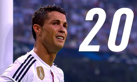 20 pha bóng hỏng ăn đáng tiếc nhất sự nghiệp Cristiano Ronaldo