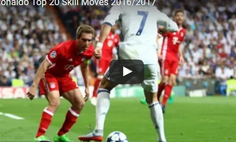 20 skill bá đạo Ronaldo thực hiện trong mùa này