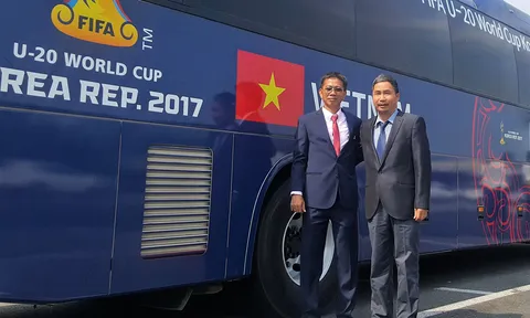 Có mặt tại Cheonan (Hàn Quốc), U20 Việt Nam sẵn sàng đấu New Zealand