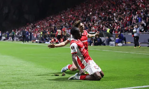Hạ Freiburg nghẹt thở, Braga chiếm ưu thế tại Europa League