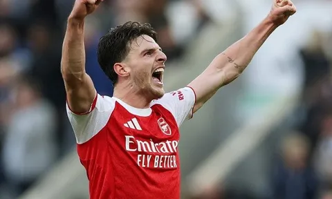 Arsenal và giá trị không thể thay thế của Declan Rice