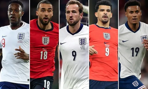 Cuộc đua giành vị trí "kép phụ" cho Harry Kane tại World Cup 2026