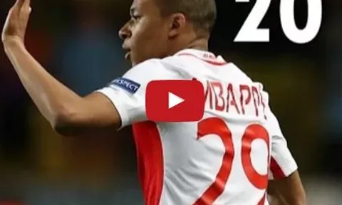 21 bàn thắng của Kylian Mbappe từ đầu mùa