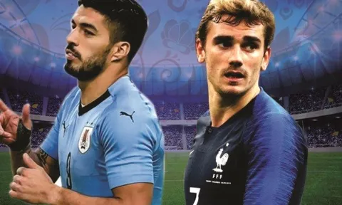 21h00 ngày 06/07, Uruguay vs Pháp: Hiểm họa tiềm ẩn