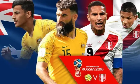 21h00 ngày 26/06, Australia vs Peru: Khe cửa hẹp
