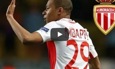 22 bàn thắng của Kylian Mbappe cho Monaco từ đầu mùa