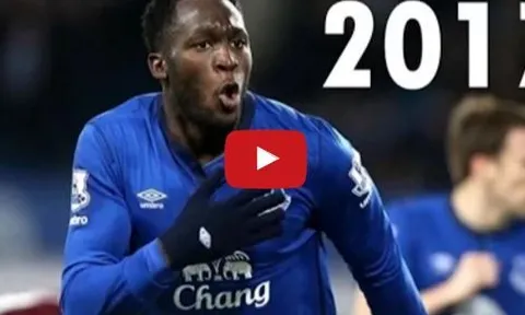 24 bàn thắng của Romelu Lukaku cho Everton mùa 2016/17
