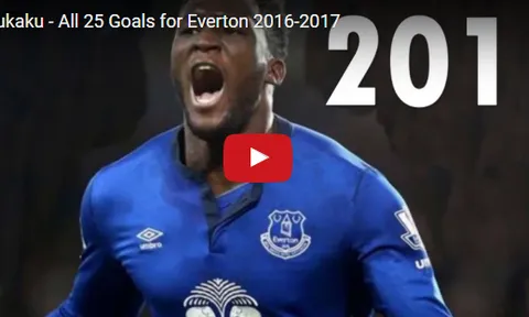 25 bàn thắng của Romelu Lukaku cho Everton mùa này