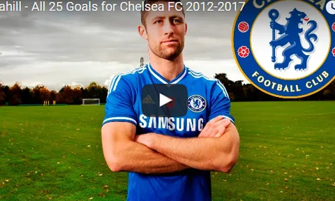 25 bàn thắng trong sự nghiệp của Gary Cahill