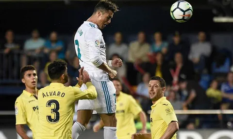Ronaldo và Bale cùng nổ súng, Real vẫn chia điểm trên sân của Villarreal