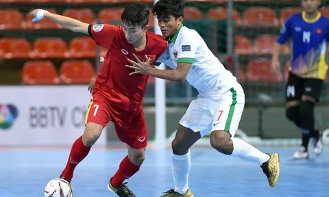 U20 Futsal Việt Nam chia điểm đầy tiếc nuối trước Indonesia