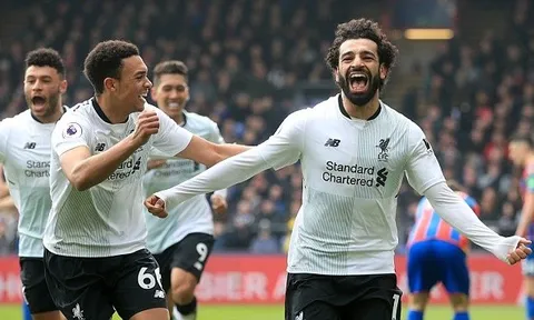 Mohamed Salah ghi bàn thứ 29, Liverpool ngược dòng kịch tính trước Palace
