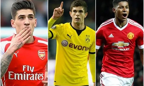 30 tài năng trẻ dưới 23 tuổi (Kỳ 8): Thần đồng nước Anh; 'Máy chạy' của Arsenal