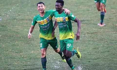 Siêu phẩm 40m của ngoại binh giúp Cần Thơ đánh bại chủ nhà Sài Gòn FC