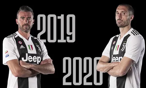 CHÍNH THỨC: Chiellini và Barzagli gia hạn hợp đồng với Juventus