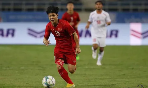 Chùm ảnh: Công Phượng tỏa sáng, U23 Việt Nam đánh bại Palestine 2-1