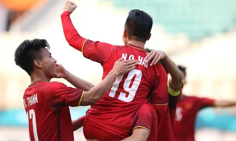 Công Phượng, Quang Hải "nổ súng" U23 Việt Nam có chiến thắng 3 "sao"