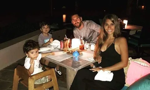Messi tận hưởng kỳ nghỉ sát ngày hội quân