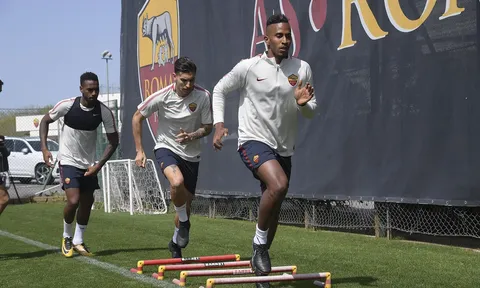 Tập luyện cật lực, AS Roma nuôi mộng ngược dòng trước Barca