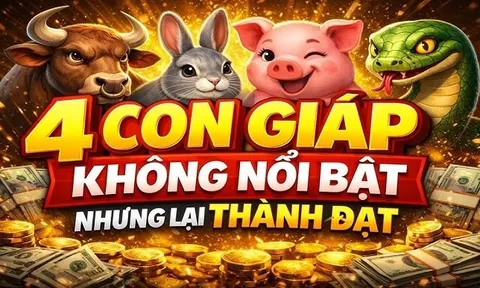 4 con giáp sống khiêm nhường 'lúa chín cúi đầu', âm thầm giàu sụ