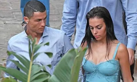 Ronaldo đi ăn tối cùng bạn gái xinh đẹp Georgina Rodriguez