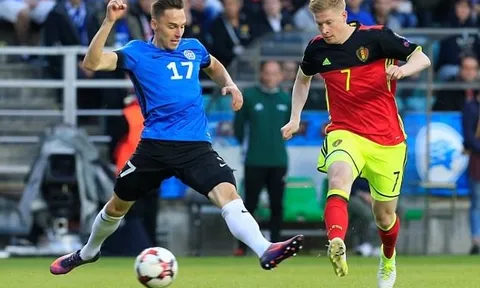 Thắng nhẹ Estonia, Bỉ tiếp tục ngự trị ngôi đầu bảng