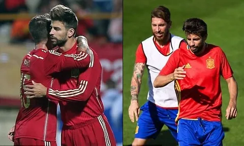 Ramos & Pique: Từ đồng đội cho đến kình địch