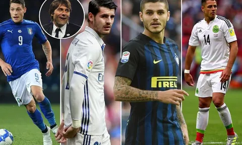 5 chân sút khủng có thể thay Lukaku nâng tầm hàng công Chelsea