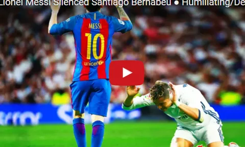 5 lần Messi làm cả Bernabeu nín lặng