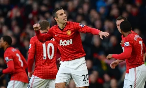 50 bàn thắng của Robin van Persie cho Man Utd