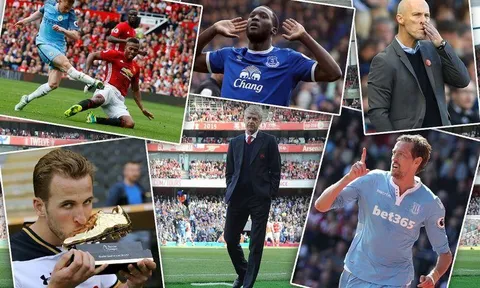 50 thống kê đáng kinh ngạc nhất của Premier League 2016/17