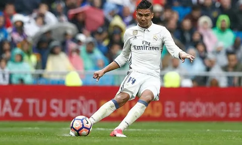 "Casemiro là tiền vệ phòng ngự xuất sắc nhất thế giới"