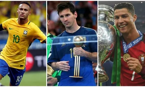 6 ứng viên sáng giá nhất cho danh hiệu Quả bóng vàng World cup 2018