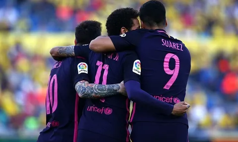 Messi tịt ngòi, Barca vẫn thăng hoa màn tỏa sáng của Neymar