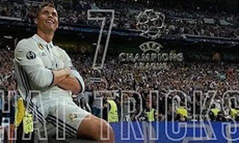 7 cú hat-trick của CR7 tại Champions League