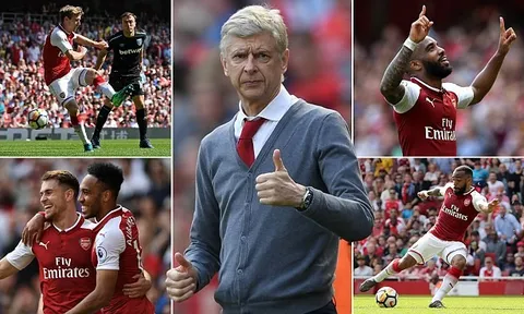 7 phút bùng nổ, Arsenal thắng giòn giã West Ham trên sân nhà