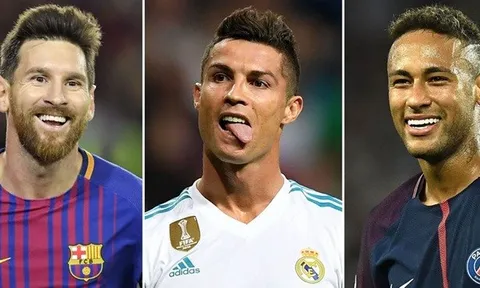 9 cầu thủ hưởng lương cao nhất thế giới: Ronaldo 'hít khói' Messi, Neymar