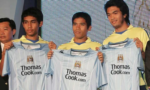 3 bản hợp đồng người Thái của Man City 11 năm trước đang ở đâu?