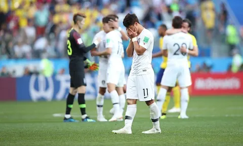 Thua bởi bàn thắng trên chấm penalty, Hàn Quốc chìm trong nỗi đau
