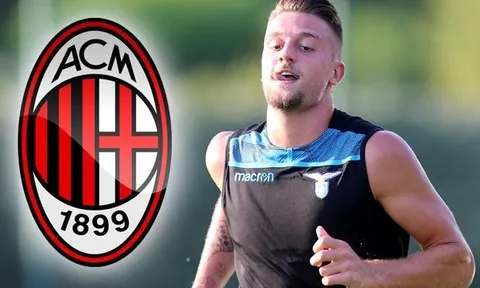 Milan mang 110 triệu euo kèm cầu thủ quyết giành sao Lazio với 2 đại gia La Liga