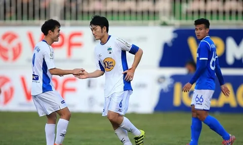 Đấu sớm vòng 16 V-League 2018: Văn Toàn, Công Phượng giúp HAGL đè bẹp Than Quảng Ninh