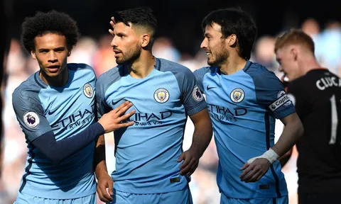 Aguero tiếp tục ghi bàn, Man City có chiến thắng sau 4 trận hòa liên tiếp